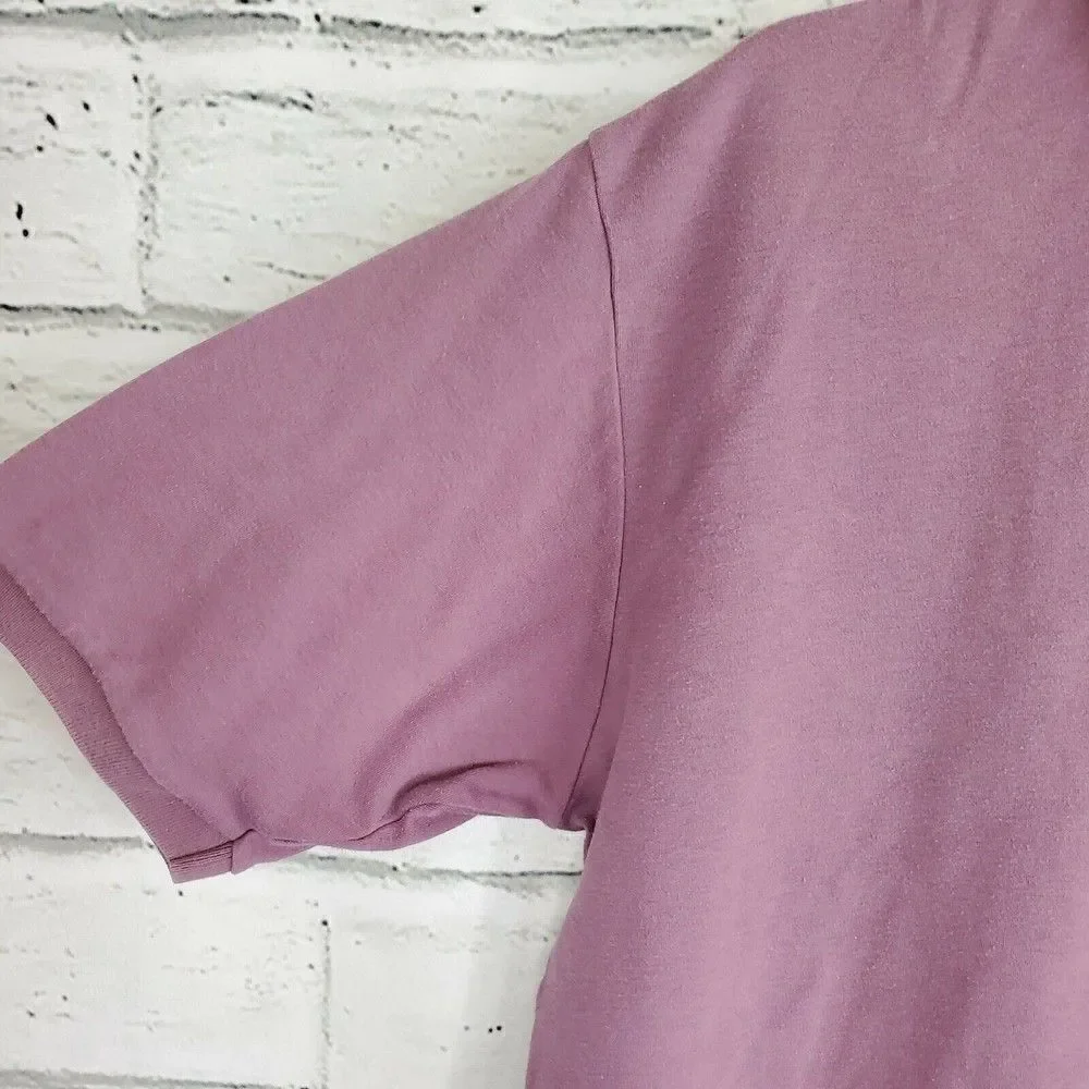 Ralph Lauren Polo Vintage Purple Polo Shirt Mens Size Large